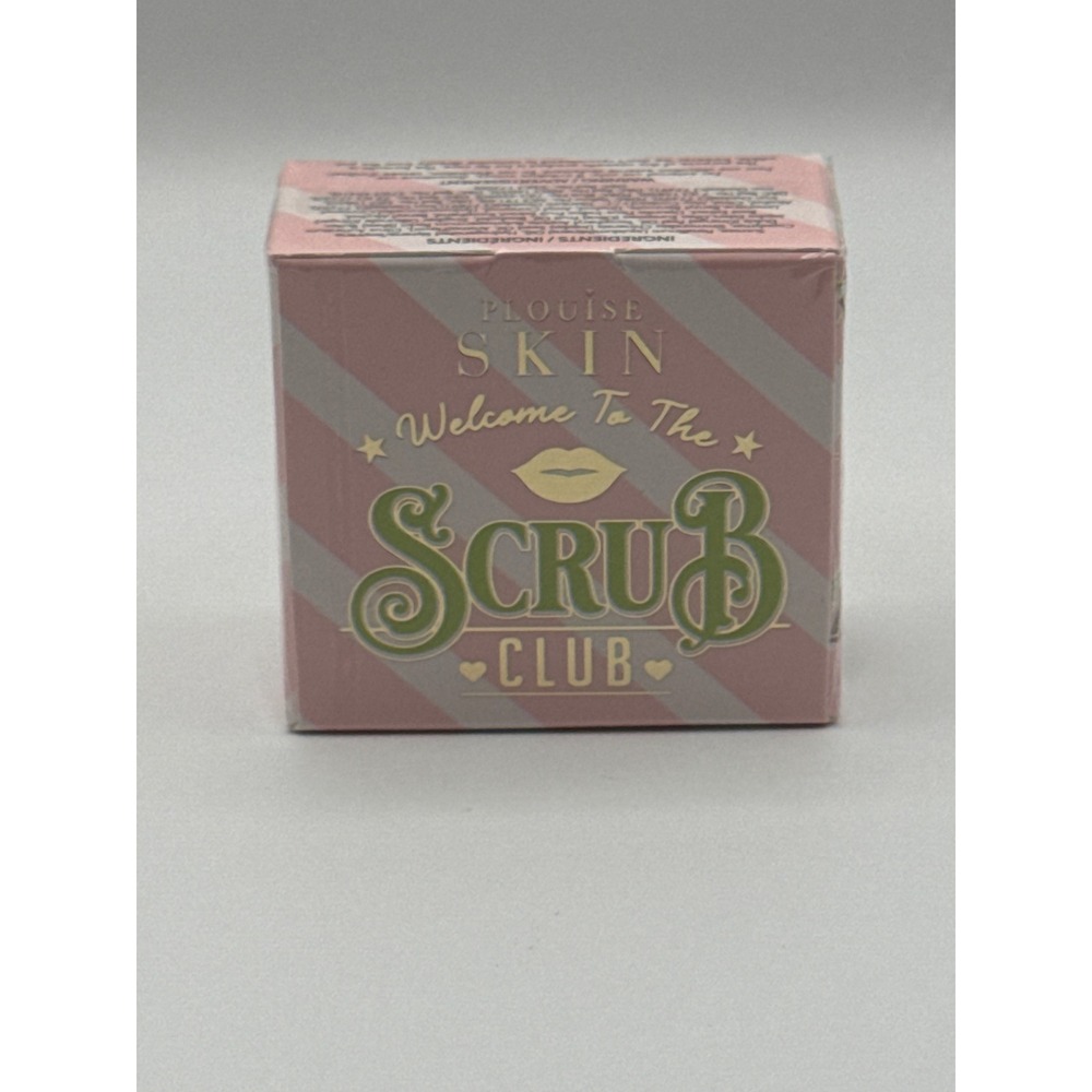 P.Louise Skin Welcome To The Scrub Club Lip Exfoliator in Beach Buzz NIB Sealed